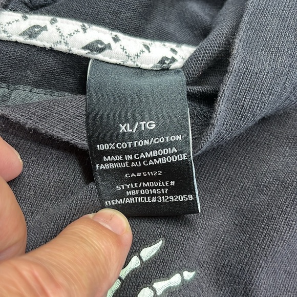 Tony Hawk Sleeveless Hoodie Youth Size Extra Large - Picture 9 of 10